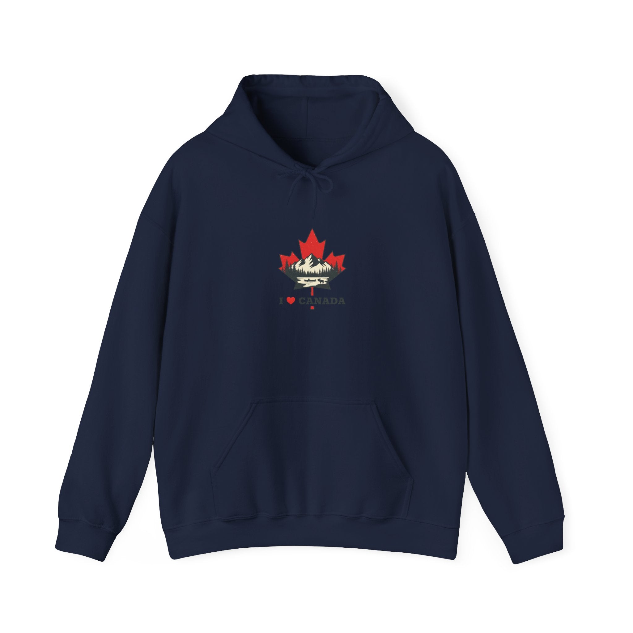 I  Canada Hoodie | streetwear text, ultra-condensed grotesk
