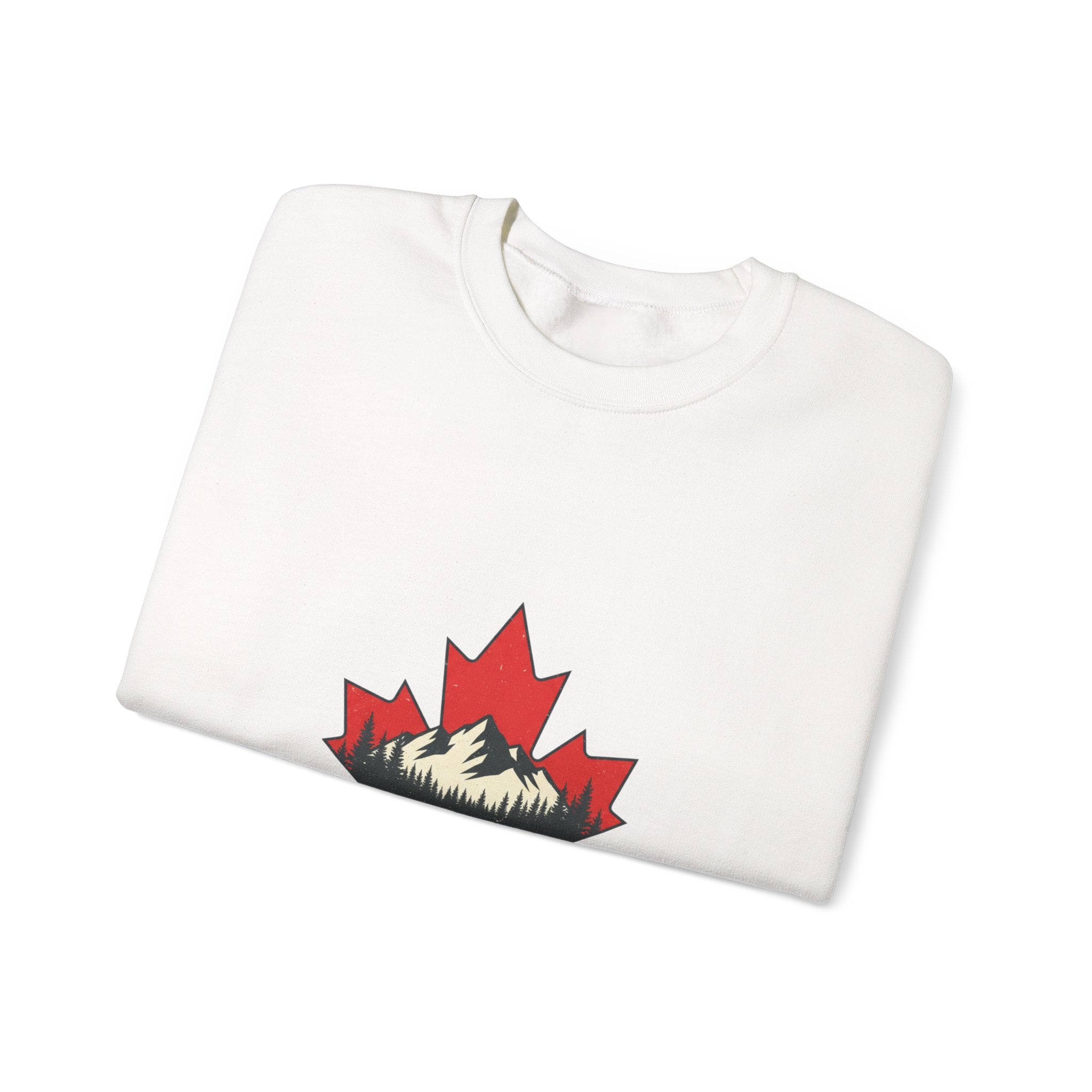 I  Canada Crewneck Sweatshirt | Ultra-Condensed Grotesk Streetwear