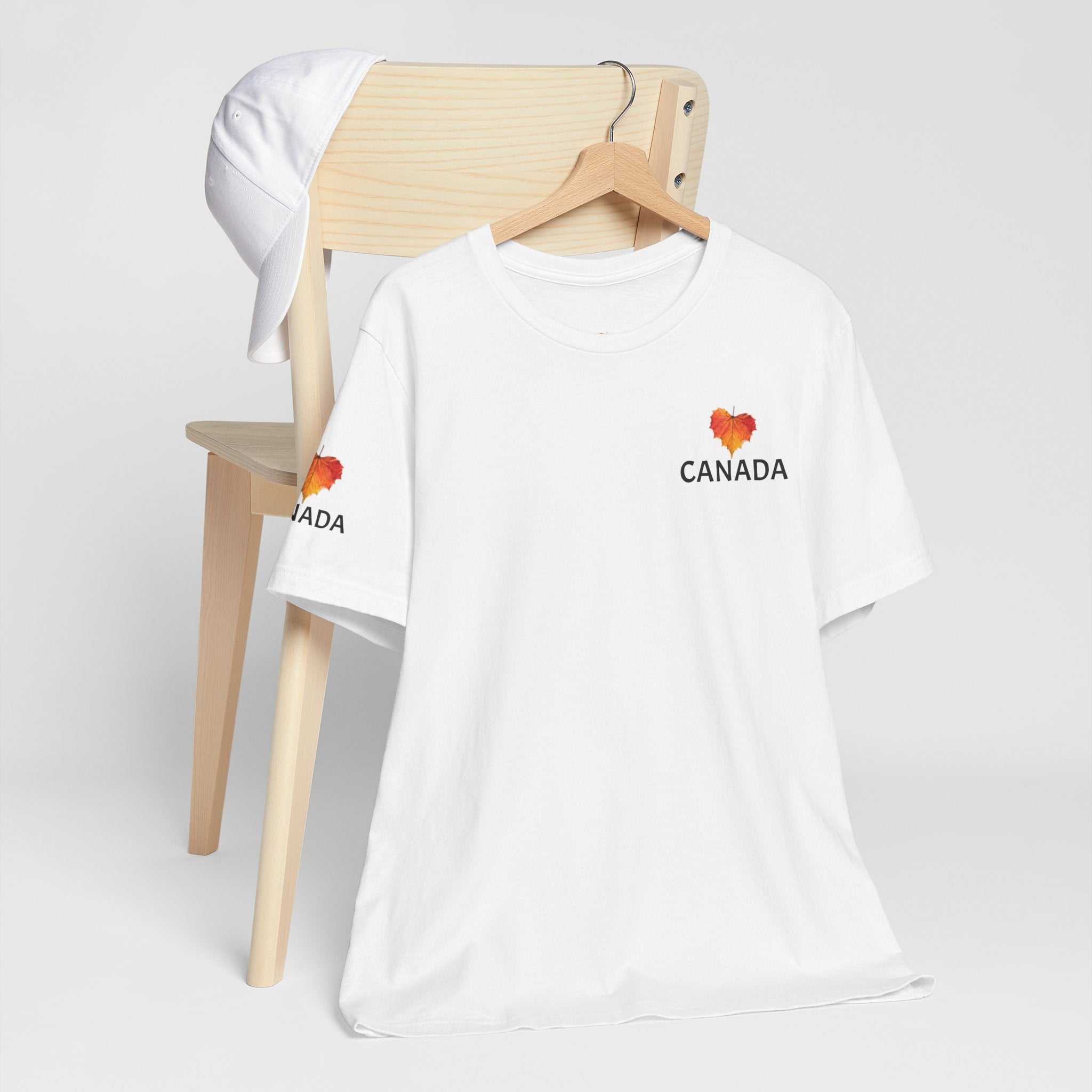 Canada Heart T-Shirt — Minimal Canadian Maple Heart Tee