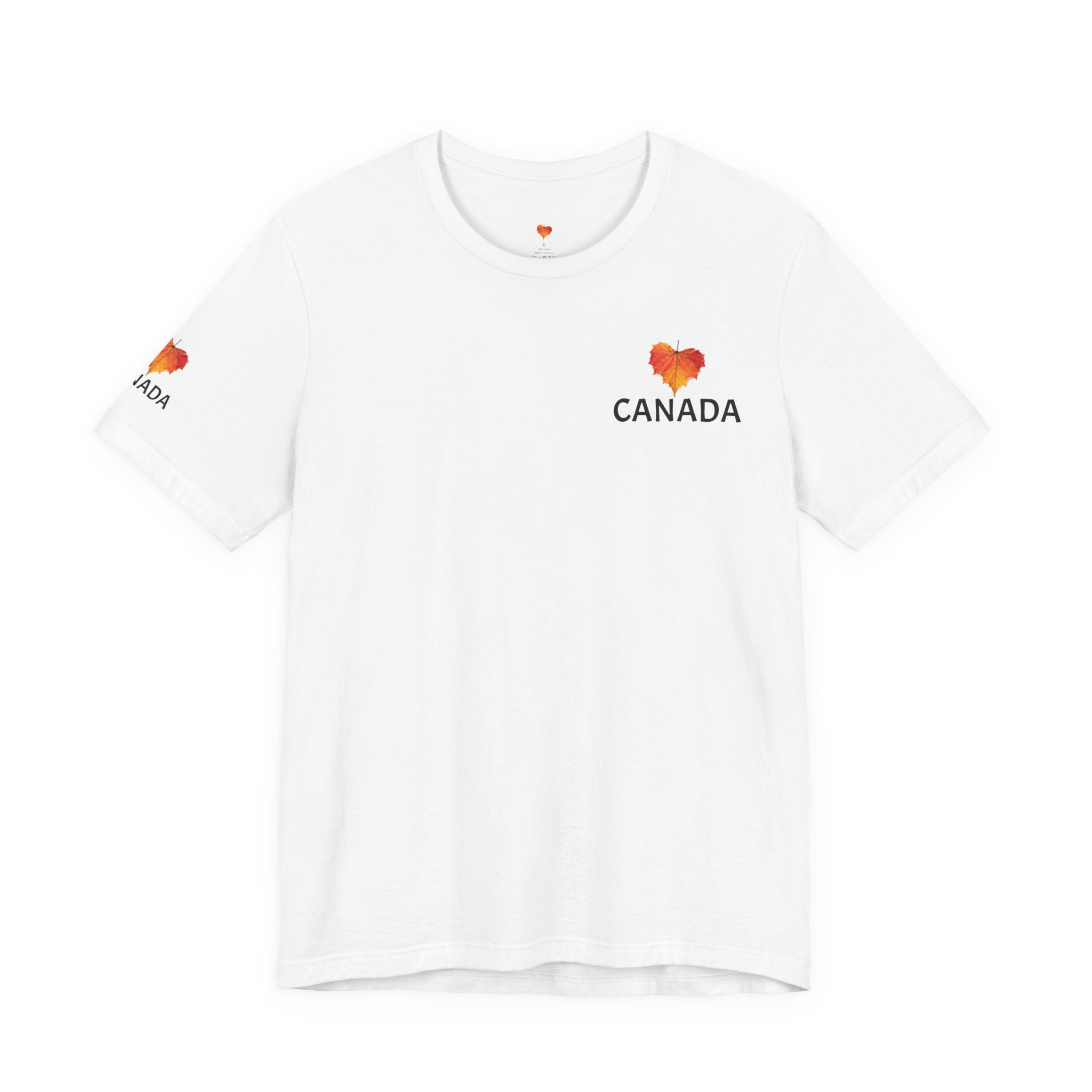 Canada Heart T-Shirt — Minimal Canadian Maple Heart Tee