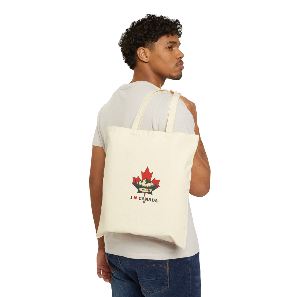 CANADA Tote | Ultra-Condensed Grotesk, Bold Text, Minimal Streetwear