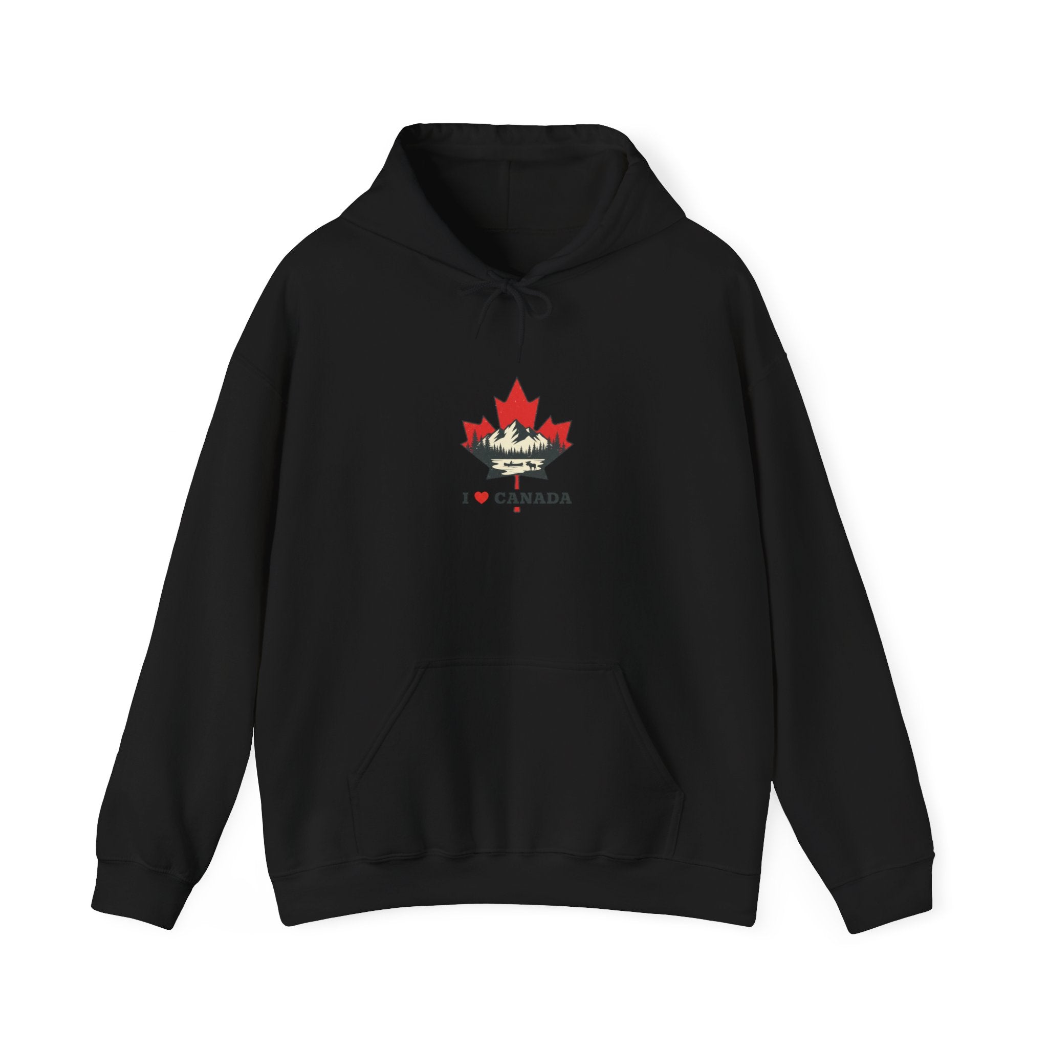 I  Canada Hoodie | streetwear text, ultra-condensed grotesk