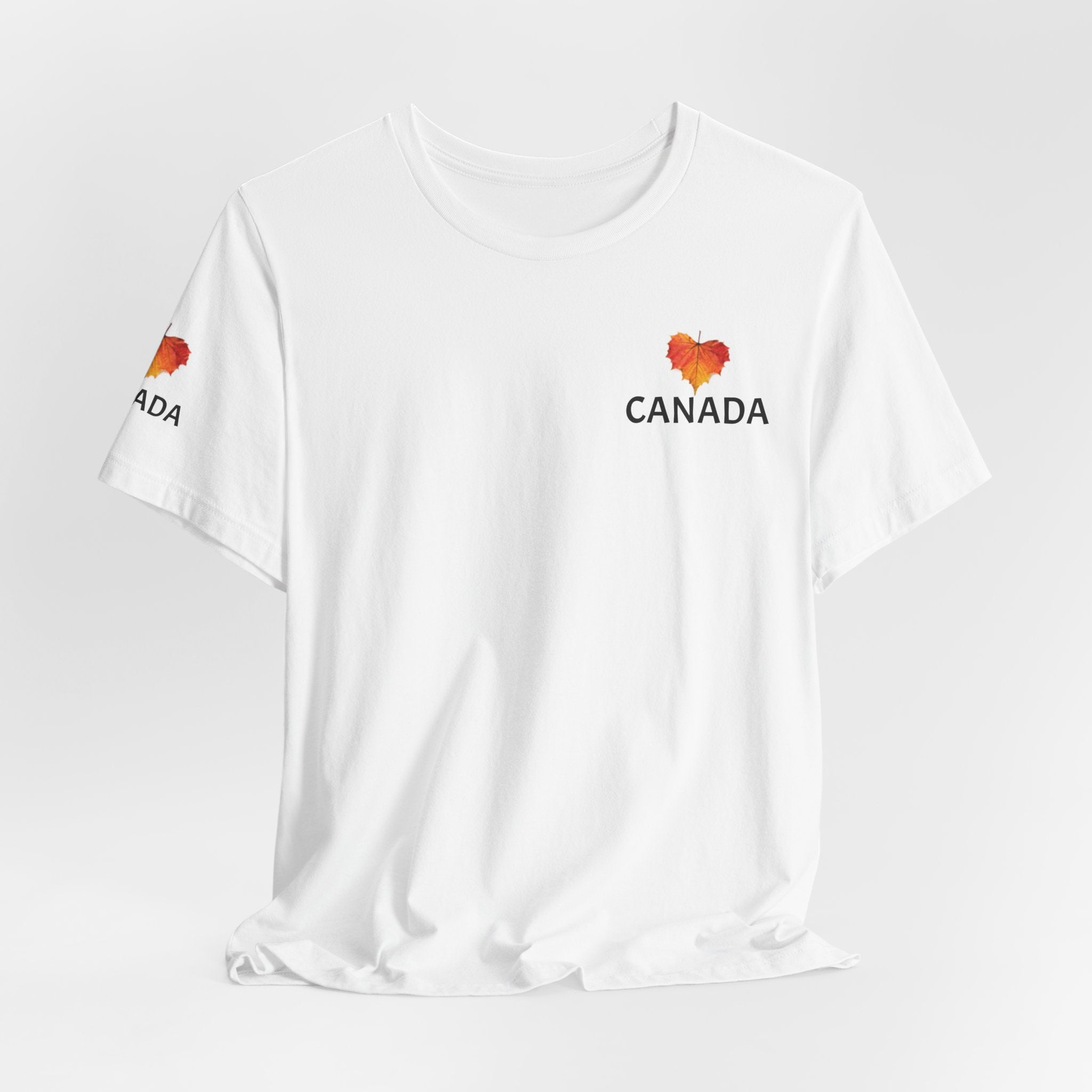 Canada Heart T-Shirt — Minimal Canadian Maple Heart Tee