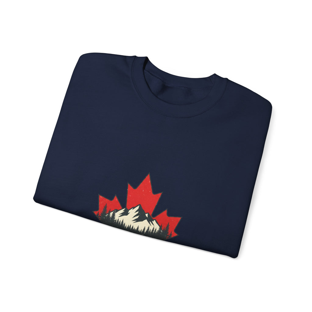I  Canada Crewneck Sweatshirt | Ultra-Condensed Grotesk Streetwear
